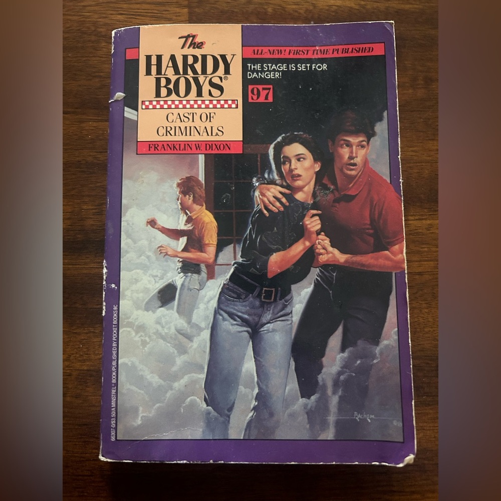 ✨ 4/$25 – Vintage Hardy Boys Cast of Criminals #97 by Franklin W Dixon Paperback